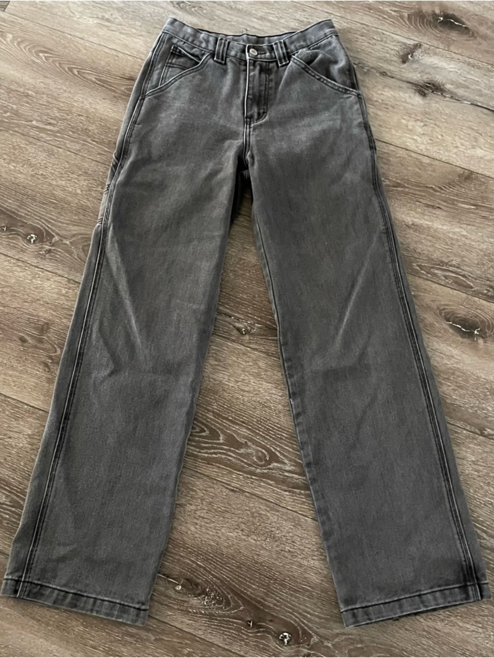 Brandy Melville J. Galt Feanne
Baggy Wide Leg Carpenter
Jeans SZ Small - Picture 3 of 9
